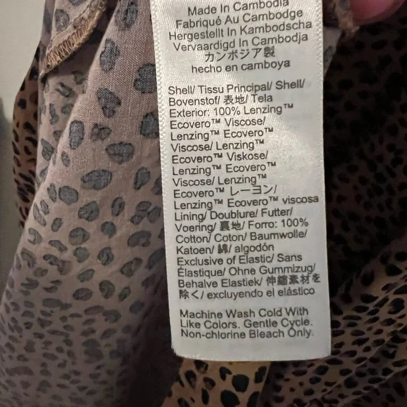 J. Crew Chic Animal Print Dress XL - Picture 3 of 5